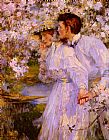 James Jebusa Shannon In The Springtime painting